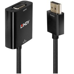 Convertor Lindy VGA - HDMI Black