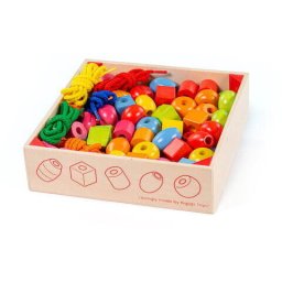 Set Educativ BigJigs Toys Margele +3 ani
