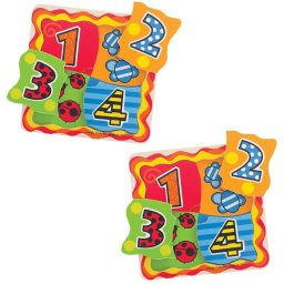 Primul Meu Puzzle BigJigs Toys Numere 1-3 Ani