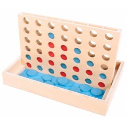 Joc Educativ BigJigs Toys 4 pe un rand