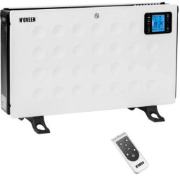 Radiator electric Noveen CH8000 LCD Smart 3 trepte de putere 2000W White