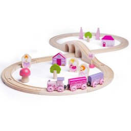 Set Educativ BigJigs Toys Trenuletul Zanelor +3 ani