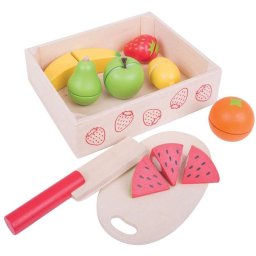 Set Educativ BigJigs Toys Fructe Feliate +2 ani