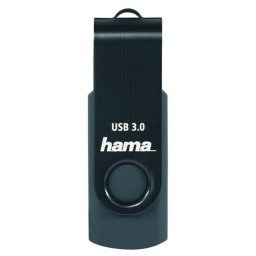 Memorie USB Hama Rotate 64GB USB 3.0 Petrol Blue