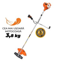 Motocoasa Ruris RR240Bravo Latime Taiere 255MM 1 CP Portocaliu