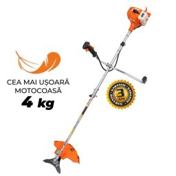 Motocoasa Ruris RR242Bravo Latime Taiere 255MM 1CP Portocaliu