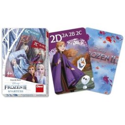 Joc de carti Quartet Dino Frozen II 4 Ani+