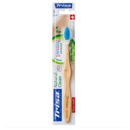 Periuta de dinti manuala Trisa Natural Clean Young Soft