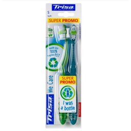 Periuta de dinti manuala Trisa We Care Duo Soft