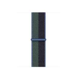 Curea smartwatch Apple Watch 41mm Band Midnight/Eucalyptus Sport Loop (Seasonal Spring 2022)