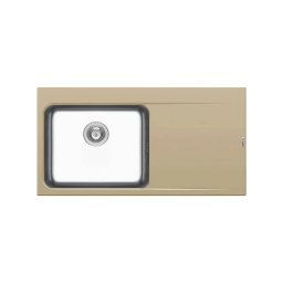 Chiuveta bucatarie Pyramis Pyrros 100x52 1B 1D ST Ivory