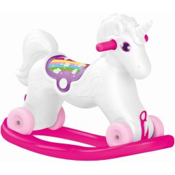 Jucarie 2 in 1 Dolu Unicorn balansoar