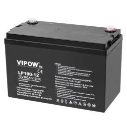 ACUMULATOR GEL PLUMB 12V Vipow 100AH