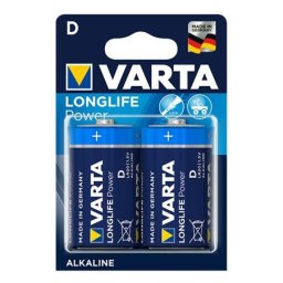 BATERIE ALCALINA LR20 BLISTER 2BUC Varta LONGLIFE