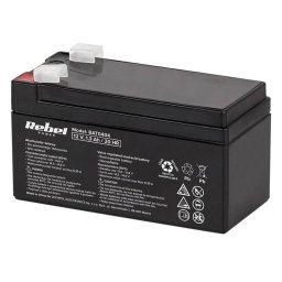 Acumulator Stationar Rebel SLA 12V 1.3AH Negru