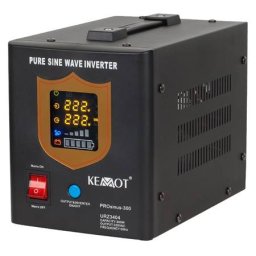 UPS Kemot pentru centrale termice Sinus Pur 500VA/300W 12V Negru