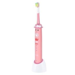 Periuta De Dinti Electrica Teesa Sonic Junior Girl 4-10ani Oprire Automata Roz