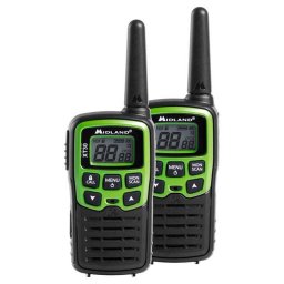 Statie Radio Midland Kit 2 PMR XT30 Walkie Talkie Negru-Verde
