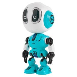 Jucarie Robot Voice Rebel ZAB0117B Microfon Incorporat Repetare Cuvinte/Sunete Albastru