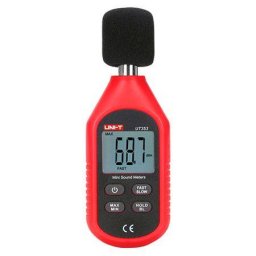 Decibelmetru Uni-t UT353 Interval Masurare 30-130dB Rosu/Negru