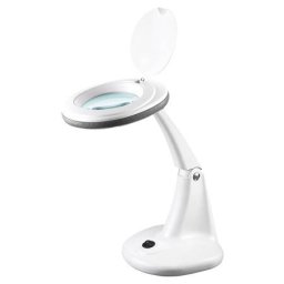 Lampa cu Lupa Rebel 5 Dioptrii 6W Alb