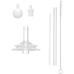 Set paie cu supapa pentru biberon SPECTRA Transparent