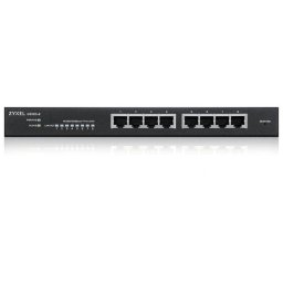 Switch ZyXEL GS1915-8-EU0101F Smart Managed Porturi 8 Gigabit Fanless Negru