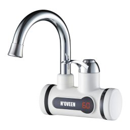 Robinet Electric pentru Incalzit Apa Noveen IWH350 Instant Water Heater Doua Duze 3600W Alb