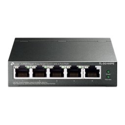 Switch TP-Link TL-SG100 Desktop Gigabit Smart 5x RJ-45 65W PoE+