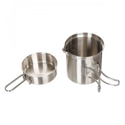 Set vase camping Fox Outdoor Inox