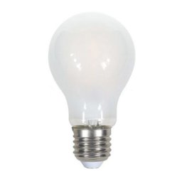 Bec LED cu filament V-Tac SKU-7178 Sticla mata A60 E27 5W 2700K lumina alba calda