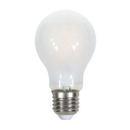 Bec LED cu filament V-Tac SKU-7180 Sticla mata A60 E27 5W 6400K lumina alba rece