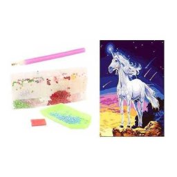 Set Educativ Creativ Toi-Toys Diamante Rotunde Unicorn