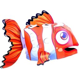 Masca 3D Fiesta Crafts Peste Clovn
