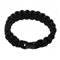 Bratara paracord MFH L INTL Black