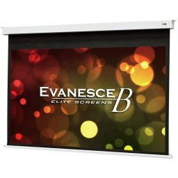 Ecran de proiectie ELITESCREENS Electric 221.4 x 124.5 cm incastrabil in tavan Evanesce Format 16:9