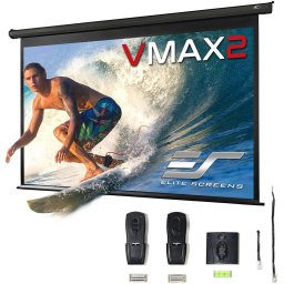 Ecran proiectie ELITESCREENS Electric perete/tavan 234.7 cm x 132 cm Format 16:9 trigger 12v