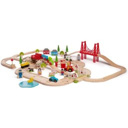 Set Creativ BigJigs Toys Circuit +3 ani