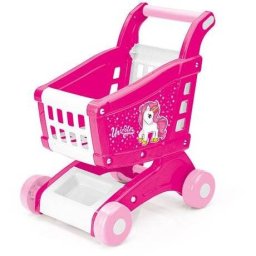 Jucarie Dolu Carucior pentru cumparaturi Unicorn