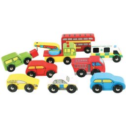 Jucarie BigJigs Toys Colectia mea de vehicule