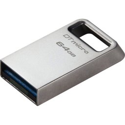 Memorie USB Kingston DataTraveler Micro G2 64GB USB 3.2 Silver