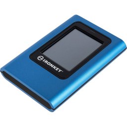 SSD Extern Kingston IronKey Vault Privacy 80 960GB USB-C 3.0 Blue