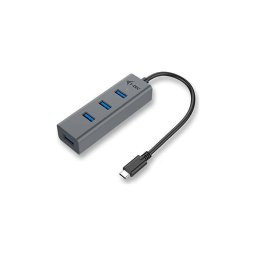 HUB USB cu 4 porturi I-TEC C31HUBMETAL403 USB-C Metal USB 3.0 Pasiv