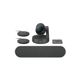 Sistem Videoconferinta Logitech Rally Ultra-HD 4K ConferenceCam Zoom 15X Single Speaker & MicPod