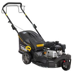 Masina de Tuns Gazon TEXAS Premium 4275TR 1.8CP Latime Lucru 42CM Inaltime Taiere 25-75MM 45L Benzina 3 Roti Negru
