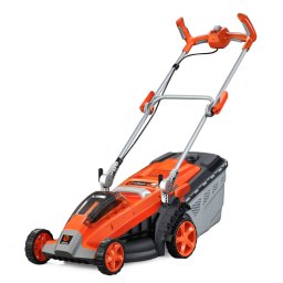 Masina de Tuns Gazonul REDBACK E137C Acumulatori 40V 370mm 40l Reglaj Central Solo Rosu
