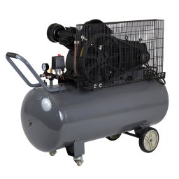 HMV0.6/200 compresor aer 200L 8bar 600L/min trifazat angrenare Stager curea