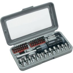 Set Insurubare Bosch 46 Elemente Cutie Plastic Gri