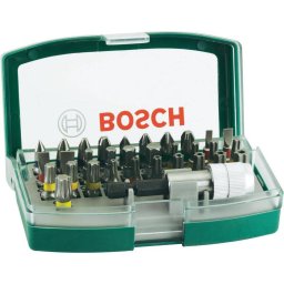 Set 32 Accesorii Bosch 2607017063 X-Line Capete De Surubelnita Codificare Cromatica