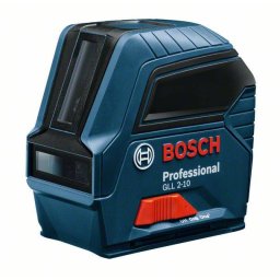 Nivela Laser cu Linii Bosch GLL 2-10 10m Precizie 0.3mm/m Albastru/Negru